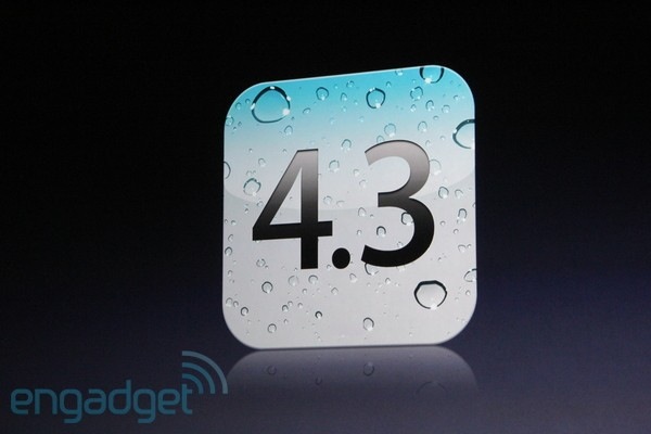 Apple presenta el iOS 4.3 con el iPad 2