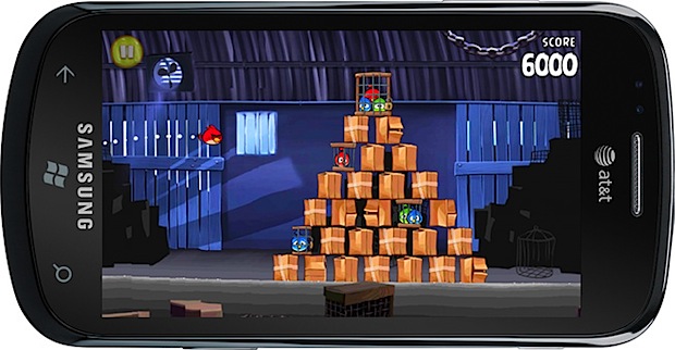 Angry Birds para Windows Phone 7 llega el 25 de Mayo