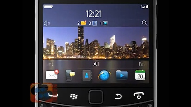 BlackBerry Bold Touch aparece en video tutoriales filtrados