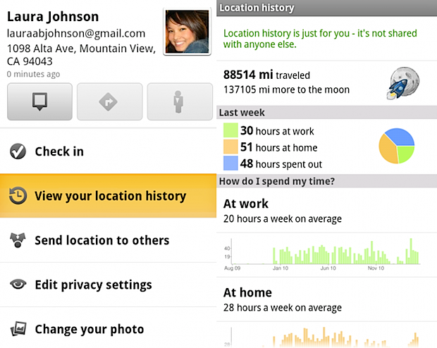 Google Maps actualizado con historial de localizaciones y más