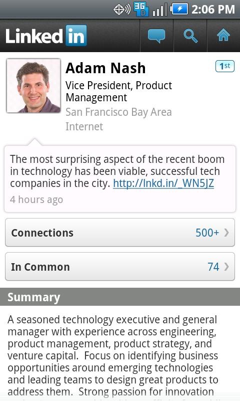 LinkedIn Android