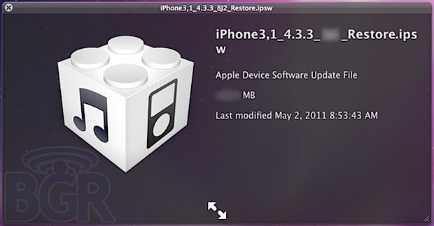 Apple corregirá error de localización con la actualización iOS 4.3.3