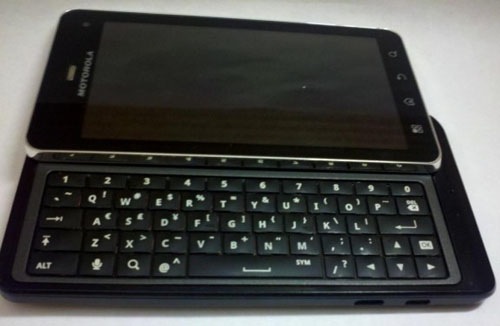 Nuevos detalles del Motorola Droid 3 aka Motorola Milestone 3
