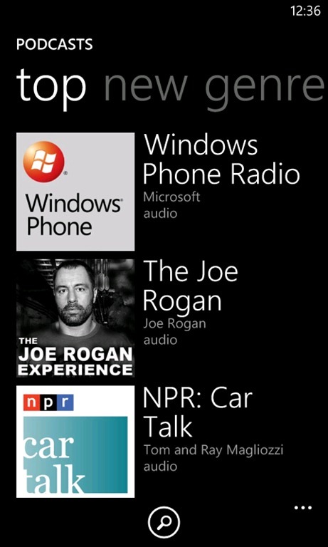 Zune mango
