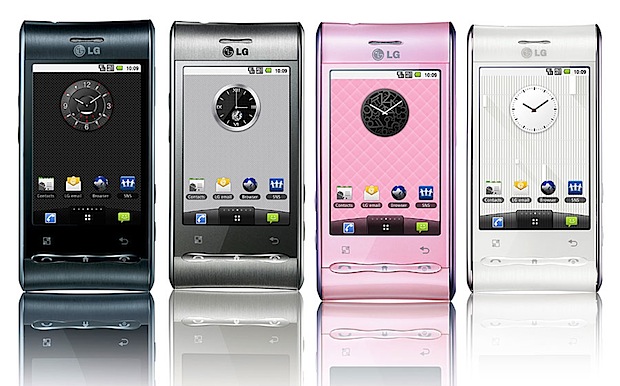 Actualización Android 2.1 para el LG Optimus GT540 disponible