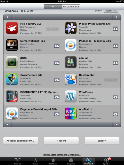 Apple iCloud permite descargar apps compradas que ya no están disponibles