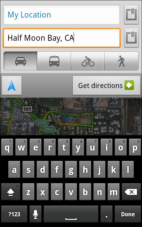 Google Maps Navigation