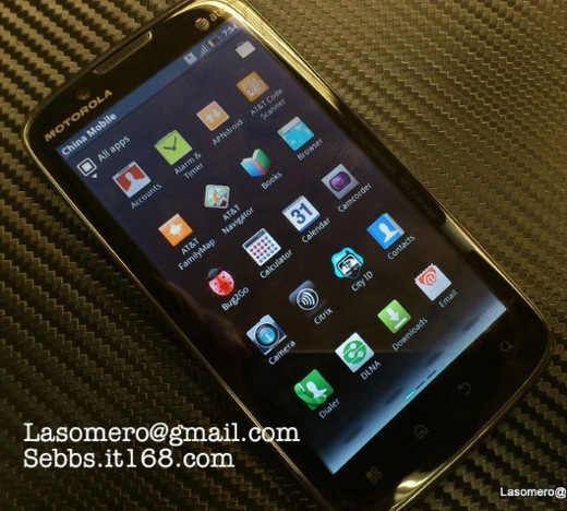 Posible sucesor del Motorola Atrix aparece en fotos