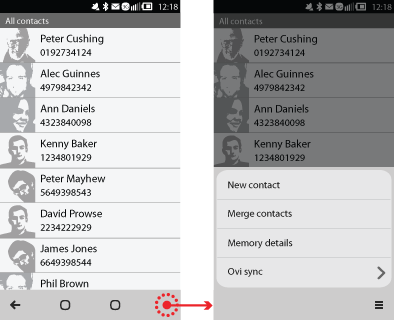Symbian Belle UI