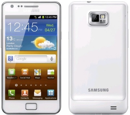 Samsung Galaxy S II blanco Samsung Galaxy S II blanco