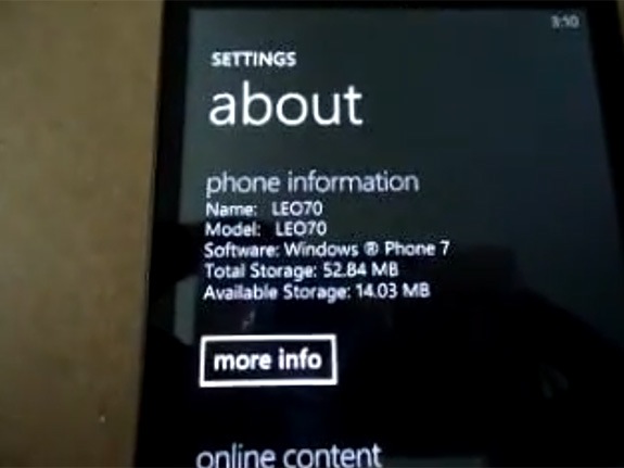 HTC HD2 corriendo Windows Phone 7 Mango