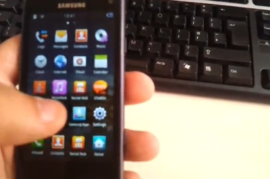 Samsung Wave II corriendo Bada 2.0.1 en video