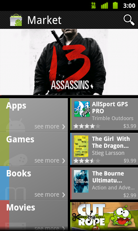 Android Market se renueva