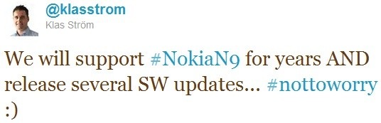 Nokia se compromete a soportar al Nokia N9 con MeeGo por años