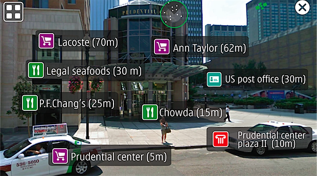Nokia lanza Nokia Live View, aplicación de realidad aumentada