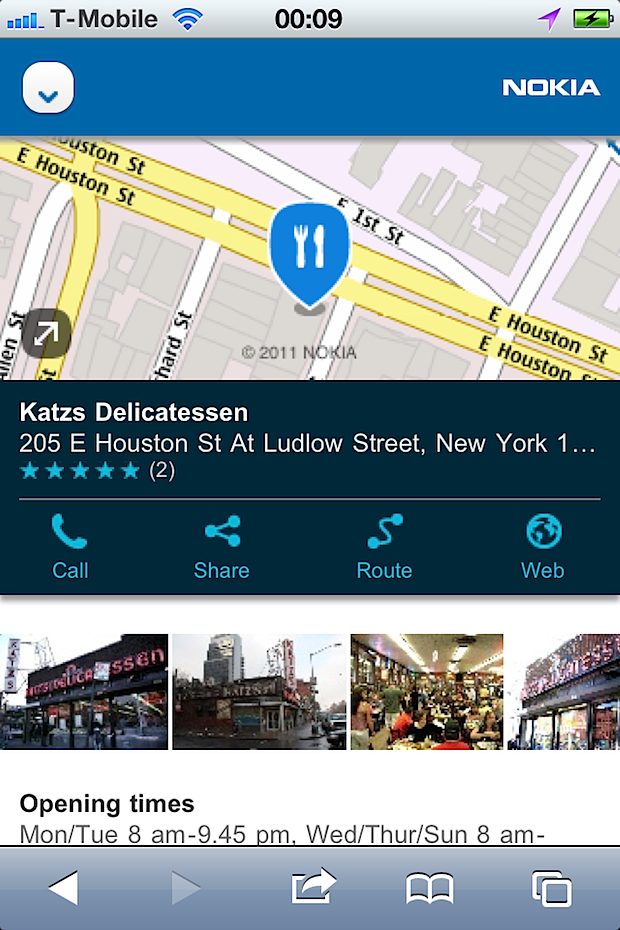 Nokia Maps llega oficialmente a iOS y Android vía HTML5