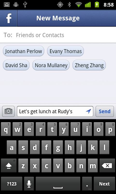 facebook messenger
