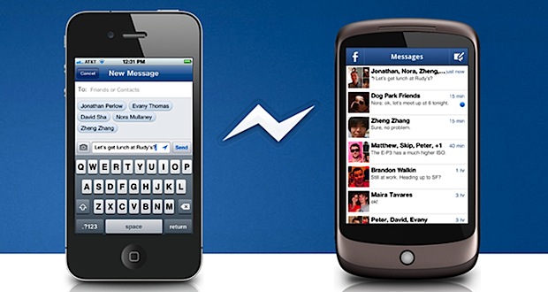 Facebook Messenger integra chat con iPhone y Android