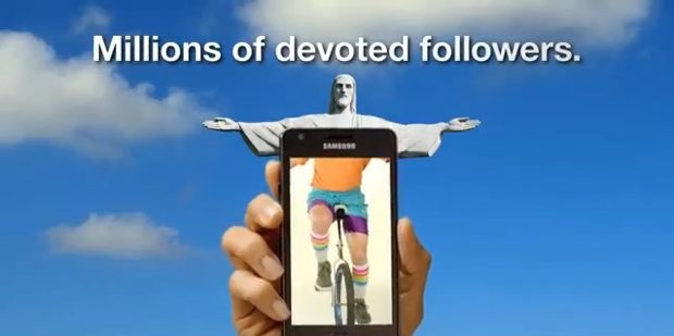 Samsung lanza publicidad del Galaxy S II en USA
