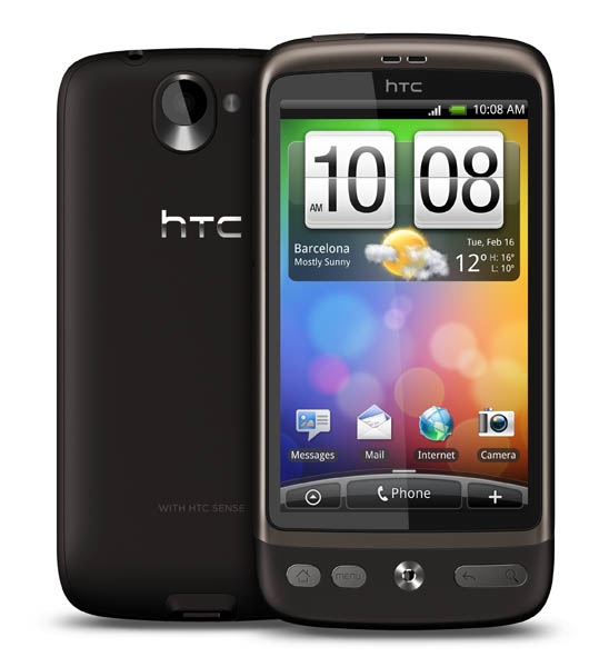 HTC Desire recibe finalmente la actualización a Android Gingerbread
