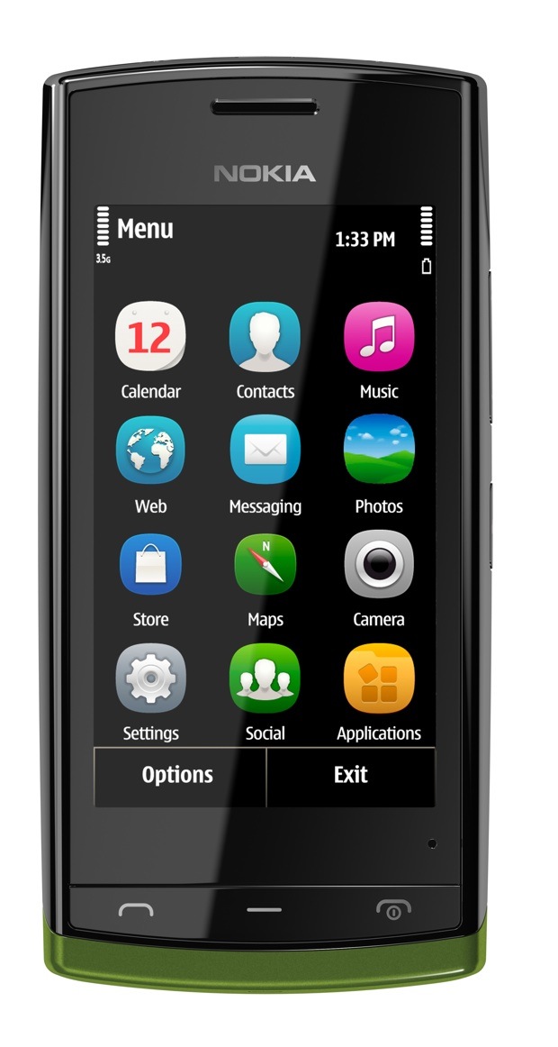 Nokia anuncia al económico Nokia 500 con Symbian Anna y CPU a 1GHz