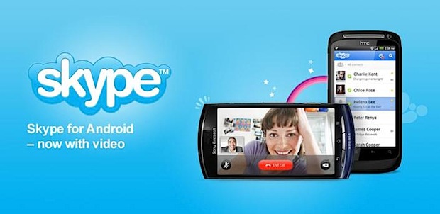 Skype para Android actualizado con soporte para mas smartphones