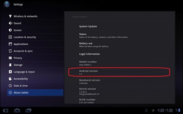 sony tablet android 3.2 sony tablet android 3.2