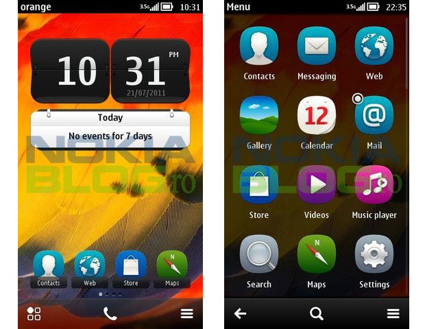 Captura de pantalla del Nokia RM-670 revelan Symbian Belle