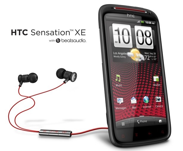 HTC Sensation XE oficial: Beats Audio, procesador dual-core 1.5GHz