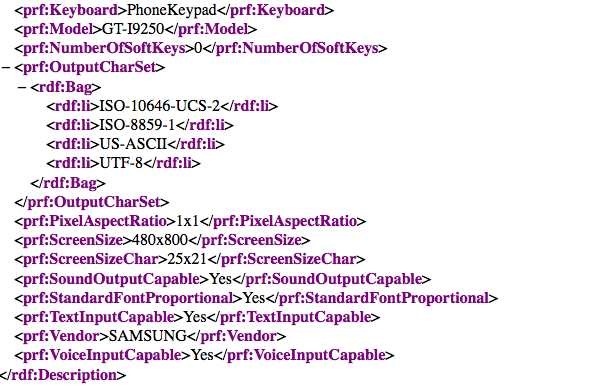 Nexus Prime aparece en perfil UA de Samsung