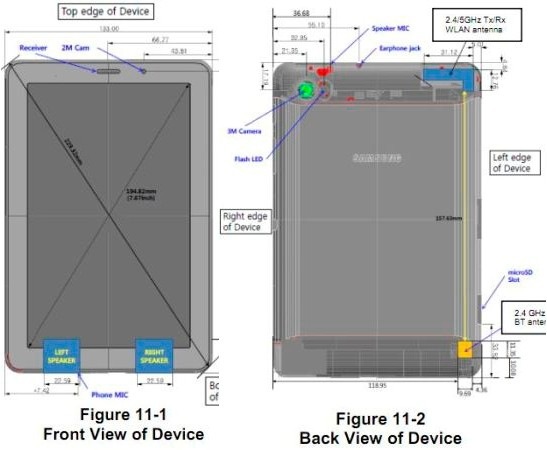 Samsung Galaxy Tab 7.7 llega a la FCC