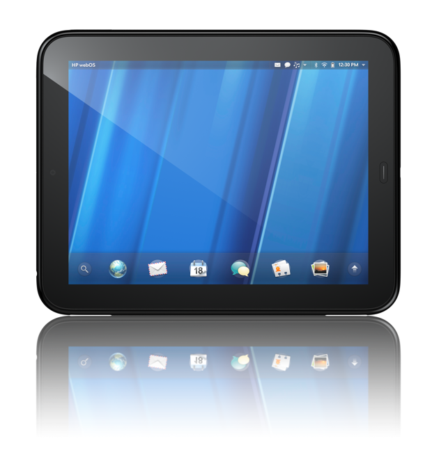 HP TouchPad corriendo Android 2.3.5 con controladores touchscreen