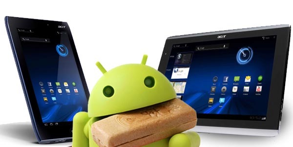Tablets Iconia de Acer recibirán Android 4.0 Ice Cream Sandwich en Enero