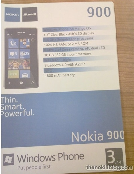 Nokia 900 Nokia 900
