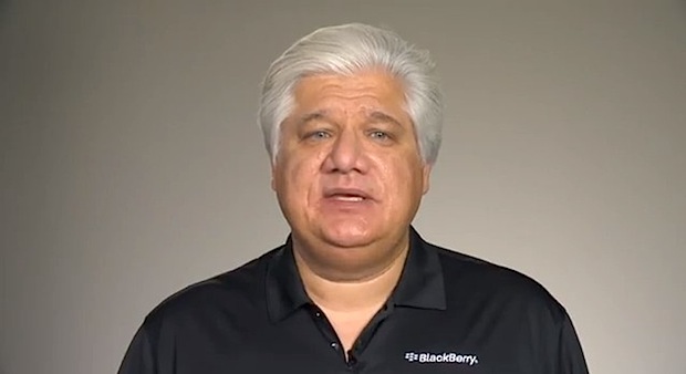 Co-CEO de RIM se disculpa por los inconvenientes del servicio BlackBerry