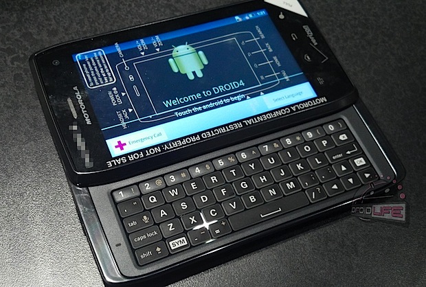 Motorola DROID/MILESTONE 4 aparece en fotos