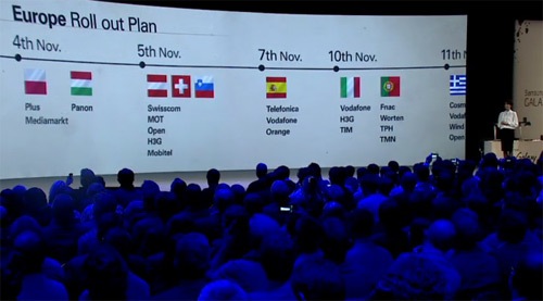Samsung Galaxy Note llegará a España el 7 de Noviembre