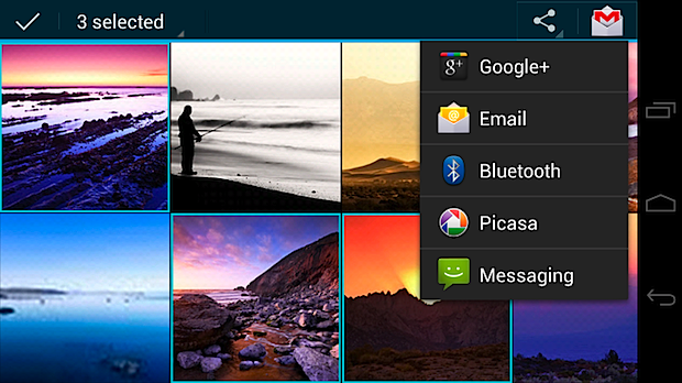 gallery share ICS