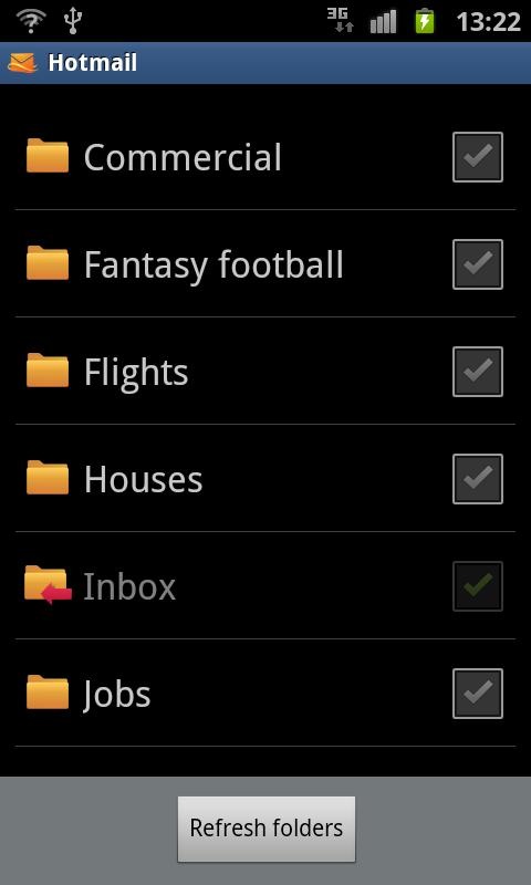 hotmail android