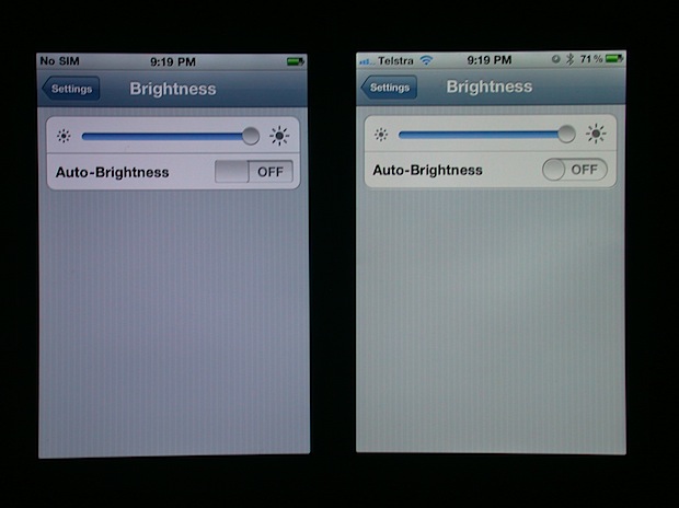 Usuarios del iPhone 4S reportan un tono amarillento en la pantalla