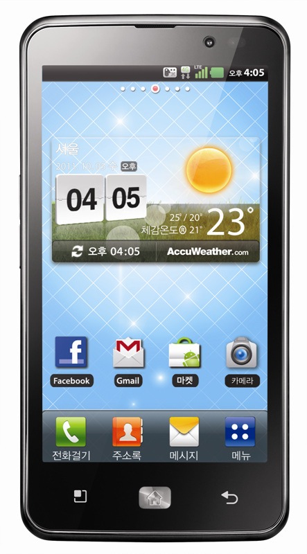 LG Optimus LTE lanzado en Corea – el primer teléfono HD de LG