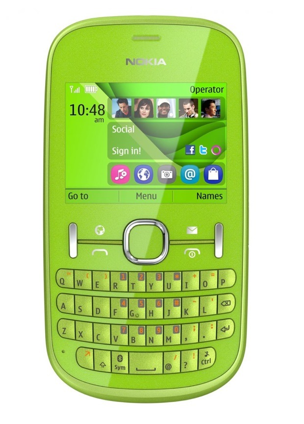 Nokia Asha 200 y Nokia Asha 201 con Series 40 anunciados en Nokia World