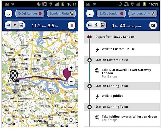 Nokia Maps para iOS y Android con modo offline