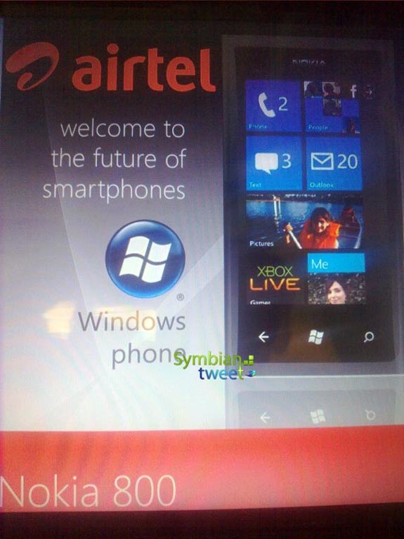 nokia 800 publicidad Airtel nokia 800 publicidad Airtel