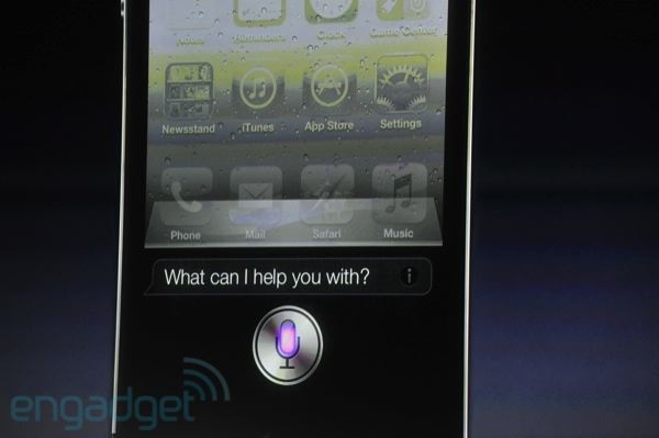 Apple presenta Siri para iOS, comandos de voz