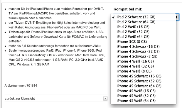 iPhone 4S aparece listado en sitio alemán de Vodafone