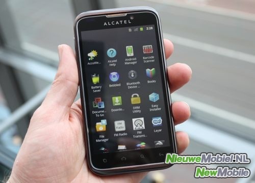 Alcatel 995 intentará competir en la gama alta Android