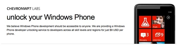 Desbloqueador de Windows Phone 7 aprobado por Microsoft ya está en funcionamiento