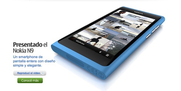 Nokia N9 lanzado en Argentina