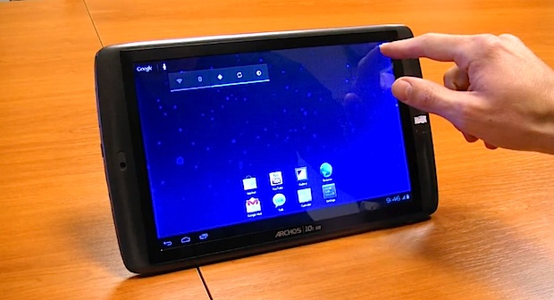 Archos muestra Ice Cream Sandwich corriendo en tablet G9